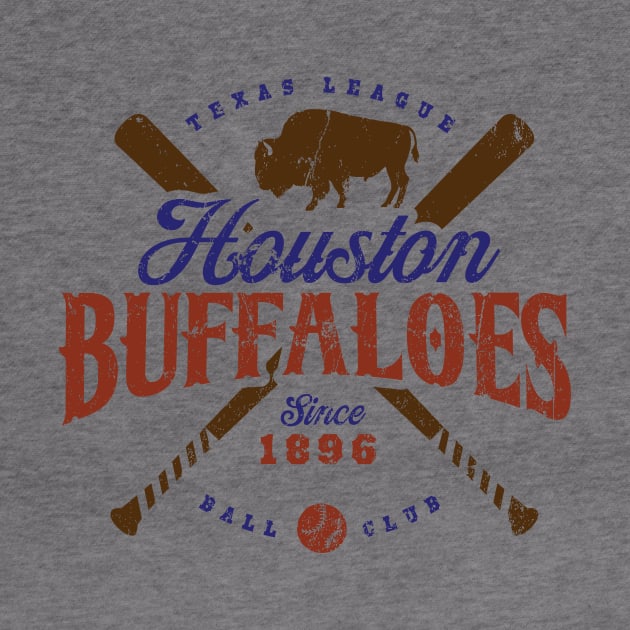 Houston Buffaloes by MindsparkCreative